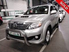 BUY TOYOTA FORTUNER 3.0D-4D R/B 2012, Burchmore Auction