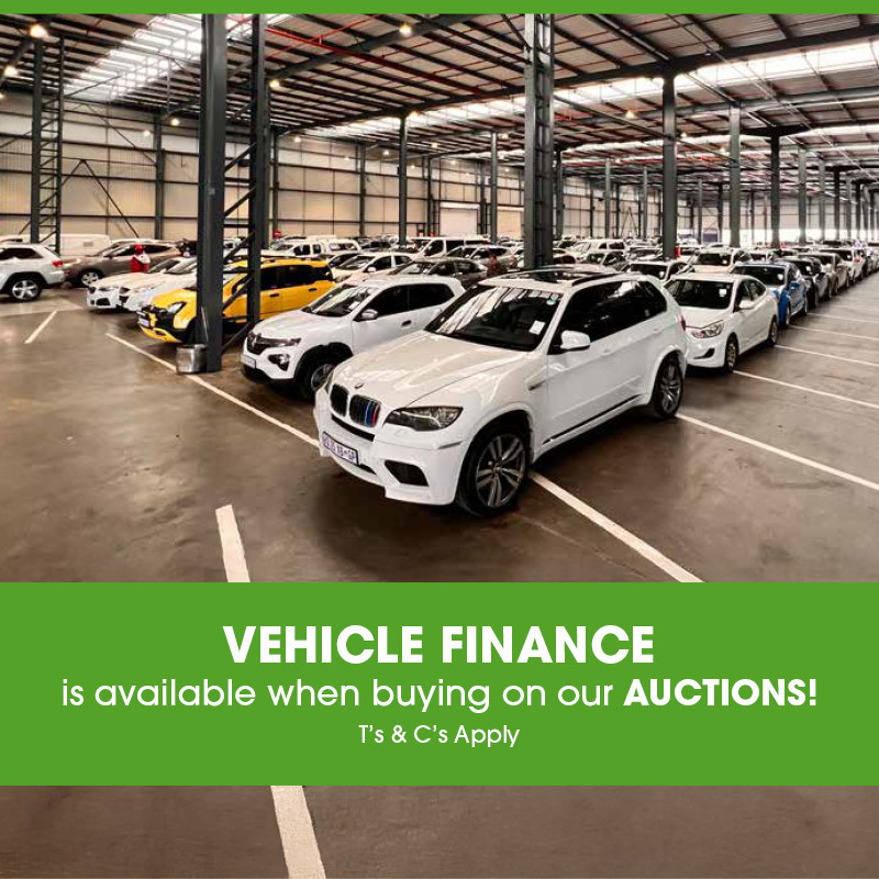 Vehicle finance is available when buying on our auctions. T's and C's apply.